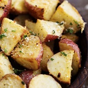 Parmesean Garlic Roasted Potatoes