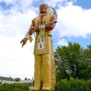 Hiawatha Statue, Ironwood