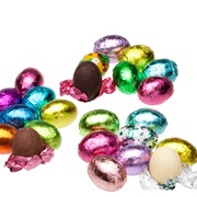 Foiled Chocolate Easter Eggs