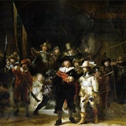 &quot;The Night Watch&quot; by Rembrandt in Amsterdam Netherlands