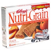 Nutri-Grain Peach Cereal Bars