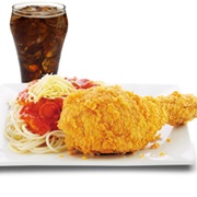 Mcdonalds Chicken Mcdo and Spaghetti