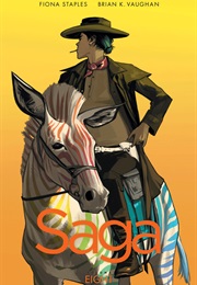 Saga Volume 8 (Brian K. Vaughn and Fiona Staples)