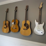 Wall Mounted Guitars