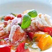 Poached Lobster