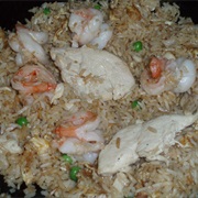 Chicken and King Prawn Fried Rice