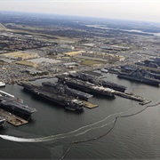 Naval Station Norfolk (Largest World Naval Base)