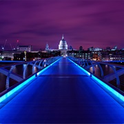 Cross the Millennium Bridge