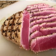 Seared Bluefin Tuna Steak