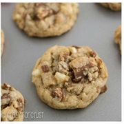 Candy Bar Crusher Cookies