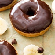 Chocolate Banana Donuts