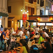 Eat at Hawker Food Markets in Signapore