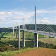 Tallest Bridge - Millau Viaduct, Millau, France