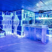 Drink at an Ice Bar