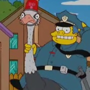 Police Ostrich