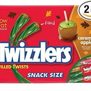 Caramel Apple-Filled Twizzlers