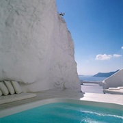 Katikies Hotel Cave Pool, Greece