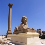 Pompey&#39;s Pillar, Alexandria