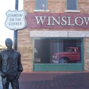 Standin&#39; on the Corner, Winslow, AZ