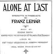 Alone at Last the Musical