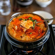 Sundubu-Jjigae / Soft Tofu Stew