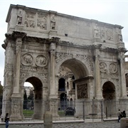Arch of Constantine, Rome. Italy. 315 AD