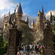 The Wizarding World of Harry Potter at Universal Studios in Orlando,Florida