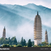 3 Pagodas, Dali, China