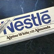 Bring Back the Nestle Alpine White Candy Bar