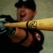 Crack of a Wooden Baseball Bat