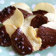 Chocolate-Covered Potato Chips