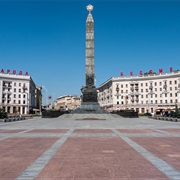 Victory Square, Minsk, Belaurus