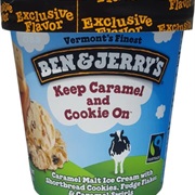 Ben &amp; Jerry&#39;s Keep Caramel and Cookie on Ice Cream