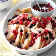 Turkey With Berry Compote