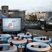 Watch a Movie at a Hot Tub Cinema Pop-Up in London
