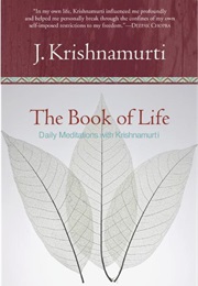 The Book of Life (J. Krishnamurti)