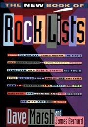 New Book of Rock Lists (Dave Marsh)