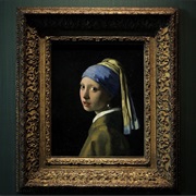 Girl With a Pearl Earring in the Hague Netherlands
