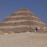 Visiting the Djoser Pyramid of Sakkara, Egypt