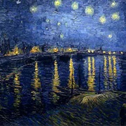 &quot;Starry Night Over the Rhone&quot; by Van Gogh in Paris