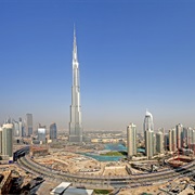 Tallest Building - Burj Khalifa, Dubai, UAE