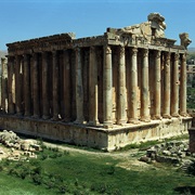 Largest Roman Temple - Temple of Bacchus, Baalbek, Lebanon