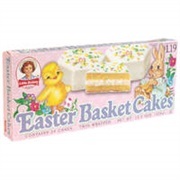 Vanilla Easter Basket Cakes