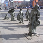 Przejście (Passage) Sculpture in Wroclaw, Poland