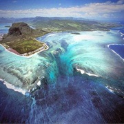Underwater Waterfall, Mauritius Island