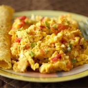 Scrambled Egg With Peppers