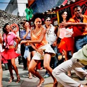 Danced Salsa in Streets of Cuba