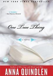 Quindlen, Anna: One True Thing
