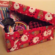 Filled a Shoebox at Christmas