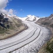 Glacier of Aletsch